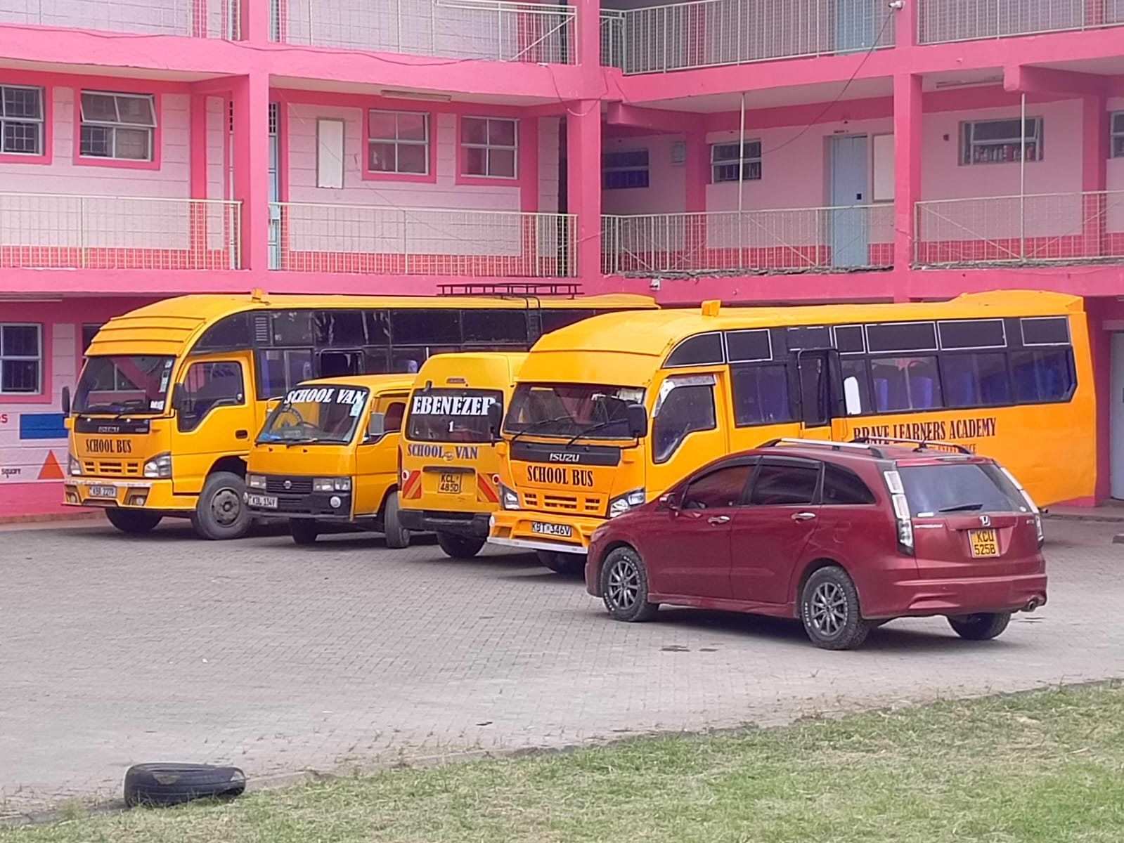 Brave learners academy bus